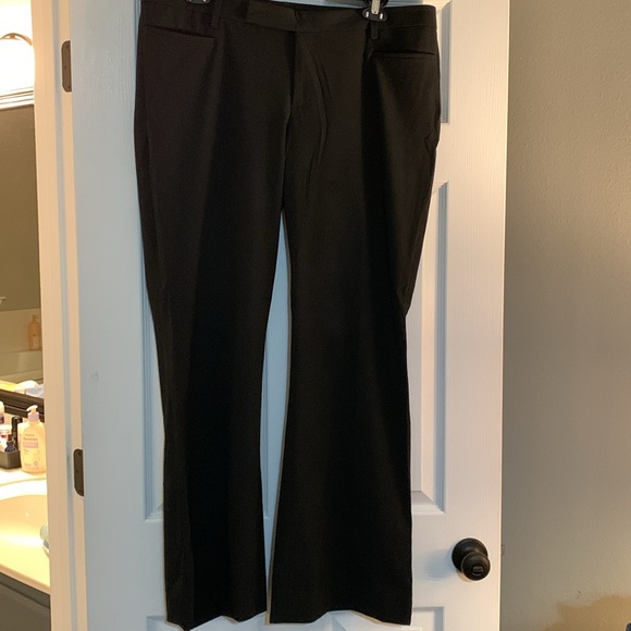 GAP Pants - GAP Modern Bootcut black dress pants Size 16R Stretch